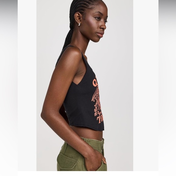 Alice+Olivia Woman’s Breslin Band Tee Corset Top - Picture 3 of 11